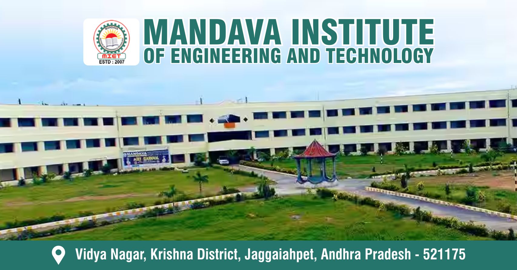 out side view of Mandava Institute Of Engineering And Technology